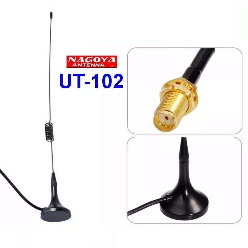 Antena Dual Banda Nagoya UT 102 SMA F Tienda8