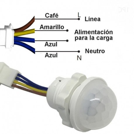 Comprar Interruptor de luz con Sensor de movimiento IR para el hogar, CA  220V, 12V, interruptor de Sensor de movimiento PIR infrarrojo automático  para exteriores con luz LED
