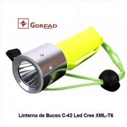 Linterna Potente Ultrafire C12 Led XM-L2, 1050 Lúmenes, 1 Modo - Tienda8
